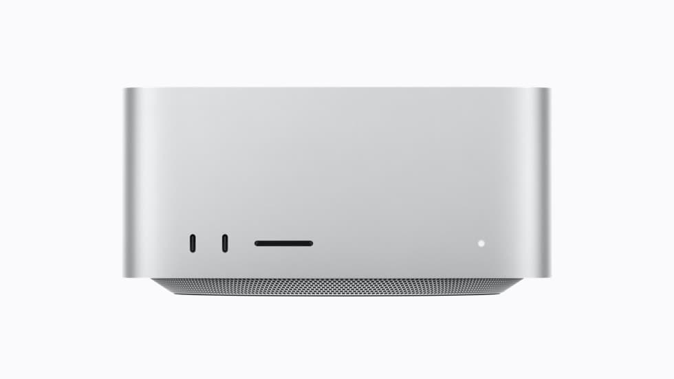 Apple Mac Studio desktop product photograph